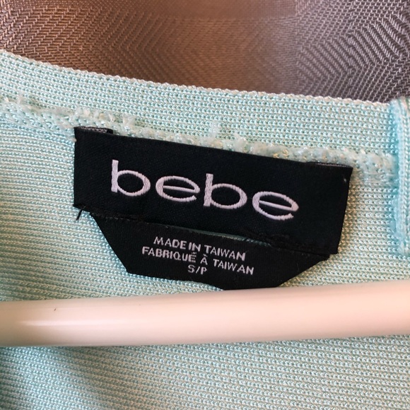 Tiffany blue/teal form fitting Dress - Picture 5 of 5